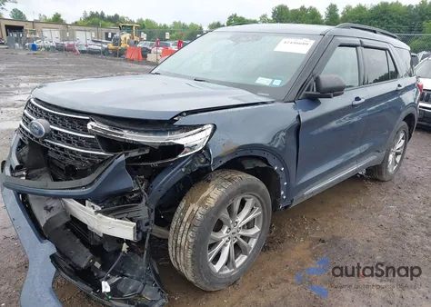 2021 Ford Explorer Xlt из США, поврежденный, VIN 1FMSK8DH0MGB22478